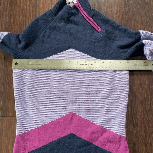 Smartwool Dacono Ski Funnel Neck Sweater XS NEW - Picture 7 of 7